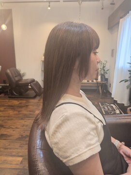 ミントルーム 西新井大師西(MINT room) キレイに伸ばしたいから…毛先5mmでも変わる指通り♪
