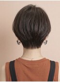 ひし形ショートボブ/大人ショートヘア/40代/50代/60代/表参道