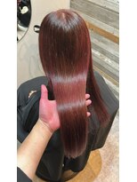 ロルヘアー(Lol.hair)&nbsp;髪質改善カラー×ピンクブラウン