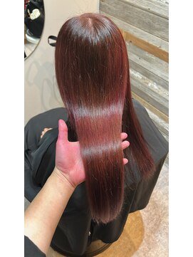 ロルヘアー(Lol.hair) 髪質改善カラー×ピンクブラウン