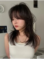 ファムエリア(FEMME AREA)&nbsp;レイヤーカット　ハッシュカット