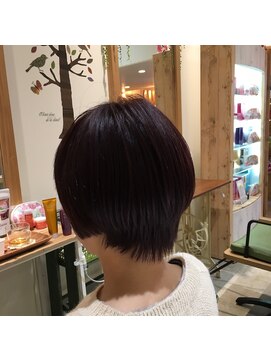 ナノハナ 鹿沼で唯一本格ヘッドスパが出来る美容室　シンプルボブ