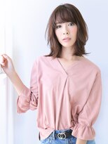 ユーアンボワーズ(U-AMBOISE)&nbsp;大人可愛いフェザーボブ