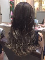 オーブ ヘアー アクネ 長岡京店(AUBE HAIR acne)&nbsp;アッシュカラー×グラデーション