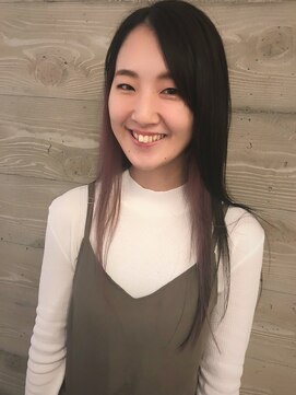 ヘアー ティズム(hair_TISM) インナーにラベンダーアッシュ