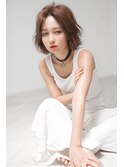 【FRAME 天王寺】甘辛ミックスで攻めるショートボブ　