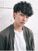アンニュイカールなメンズマッシュ