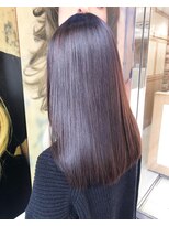 アッシュ 北千住店(Ash)&nbsp;美髪を叶える艶髪美容師、吉野の【髪質改善グロスストレート】