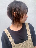 ラウンジ モリオ イケブクロ(Lounge MORIO Ikebukuro)&nbsp;【morio池袋】可愛くて色気のあるマッシュウルフショート♪