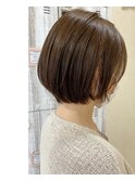 丸みショートボブ♪