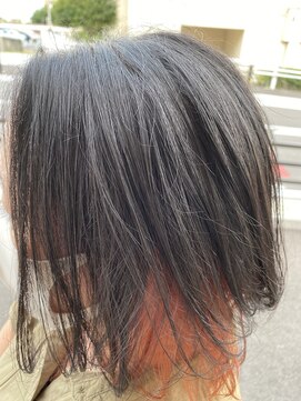 ウィット(wit) ボブ×インナーカラー