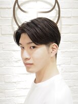 ヨシザワインク プレミアム 横浜 桜木町店(YOSHIZAWA Inc. PREMIUM)&nbsp;爽やかメンズビジネスツーブロックナチュラルセンターパート