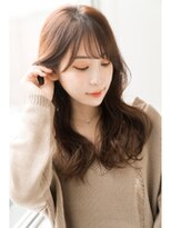 トッカ 熊本店(tocca)&nbsp;シースルー・ミディ波巻き・顔周りレイヤー・小顔韓国風スタイル