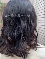 ラウレア(LAULEA)&nbsp;リピート多数！リアル再現！コテ巻き風パーマ10代20代30代