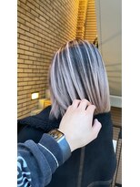 ラフ 難波店(LAFF)&nbsp;#黒髪#ボブルフ#ネビージュ#小顔#ワンレン