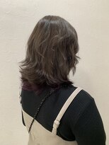 リー 甲子園(Lee) ウルフカット×ムラサキ