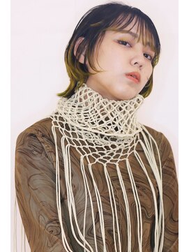 ルーチェ(Luce) ◆ポイント裾カラー×yellow◆