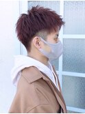 爽やかショート×ワンカラーRED