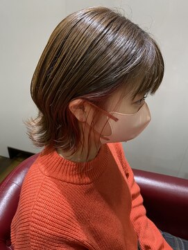 ヘアデザイン ノア(Noa) インナーカラー