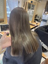 ラボヌール ヘアー エクラ(La Bonheur hair eclat) 透明感くすみベージュカラー