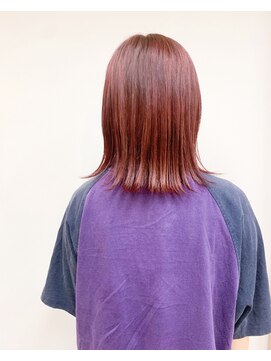 トップヘアー 玉島店(TOP HAIR) レッドカラー