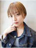 マッシュショート/ショートボブ/10代20代