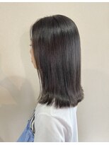ヘアーアートミュージアム(Hair Art Museum)&nbsp;コバルトブルー／透明感カラー／切りっぱなし9/21