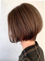 ネオリーブ チロル 横浜西口店(Neolive CiroL.)&nbsp;明るい白髪染め　ボブ　ベージュカラー