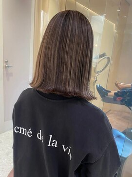 メゾンマイル 恵比寿(maison mile) ハッシュカット/似合わせカット/レッドブラウン[恵比寿駅]