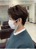 パーマハンサムショート