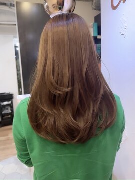 アリスバイアフロート 自由が丘(ALICe by AFLOAT) レイヤーカット／ブリーチなし／チョコブラウン10トーン自由が丘