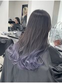 ブルーラベンダーグラデーションカラー