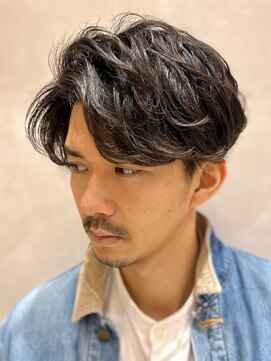 ガーデンヨコハマエスト(GARDEN YOKOHAMA est) 大人　ニュアンスパーマ　ショート