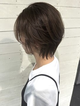 ルノン(LUNON) ハンサムショート/グラデーションショート/グレージュ