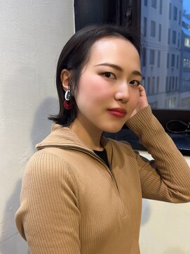 メイカ(MEIKA) ”伸ばしかけ×ダークブラウン” なかもと はな