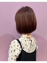 レジュール Rejouir 暖色系カラー×内巻きボブ 20代30代40代50代