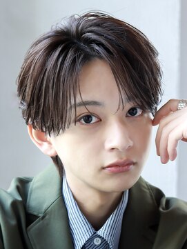 オーシャントーキョー サニー 原宿(OCEAN TOKYO Sunny) フェザーパーマニュアンスパーマセンターパート韓国ヘア