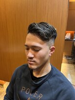 ヘアモード キクチ 銀座店&nbsp;銀座　理容室　シンサイ刈り　ネオ七三　メッシュカラー