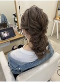 ローポニーアレンジ