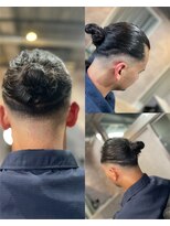 メグロバーバーショップロッポンギ 目黒六(MEGURO BARBER SHOP 6PPONGI)&nbsp;フェード×マンバン