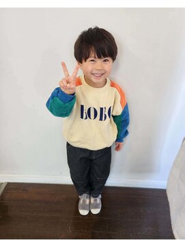 榮(Salon de 榮) キッズカット×マッシュ