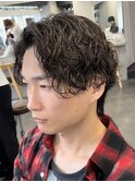 渋谷波巻きスパイラルパーマ緩めシャドウパーマツイストパーマ