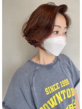ラトリエコンタン(L´atelier Content) 【Lateliercontent MIHO】30代40代50代60代パーソナルパーマボブ