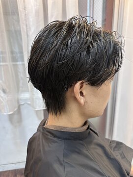 ジウ(ZIU) メンズカット×ニュアンスパーマ