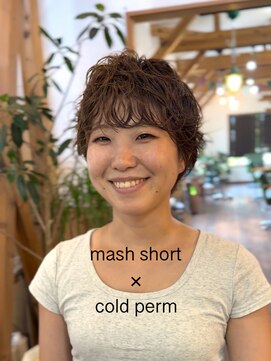 チェリーコークガーデン(CHERRYCOKEGARDEN) マッシュパーマ