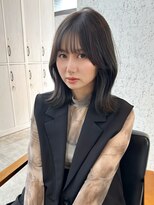 リム(RIM.)&nbsp;［ミディアムレイヤー/くびれヘア/ナチュラル/グレージュ］