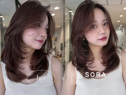 ハーバイリンヘアー(her by rin hair)の写真