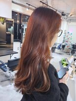 エイス 梅田 中津(Ace)&nbsp;レイヤーカット　マロンブラウン