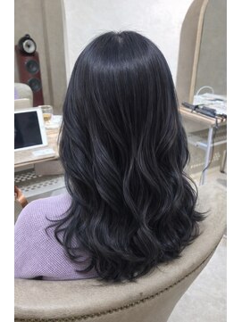 プランツヘアー 高宮店(Plants hair) 韓国風カラー × ブルーブラック 高宮 平尾 野間 花畑 大橋