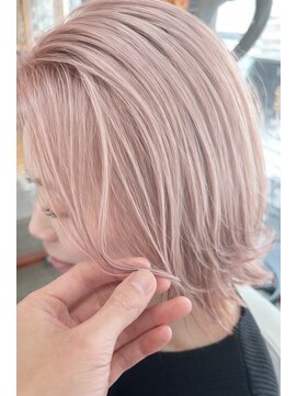 ビーオーダーズ(B-order's) ホワイトペールピンク(ブリーチ)(砂泊)